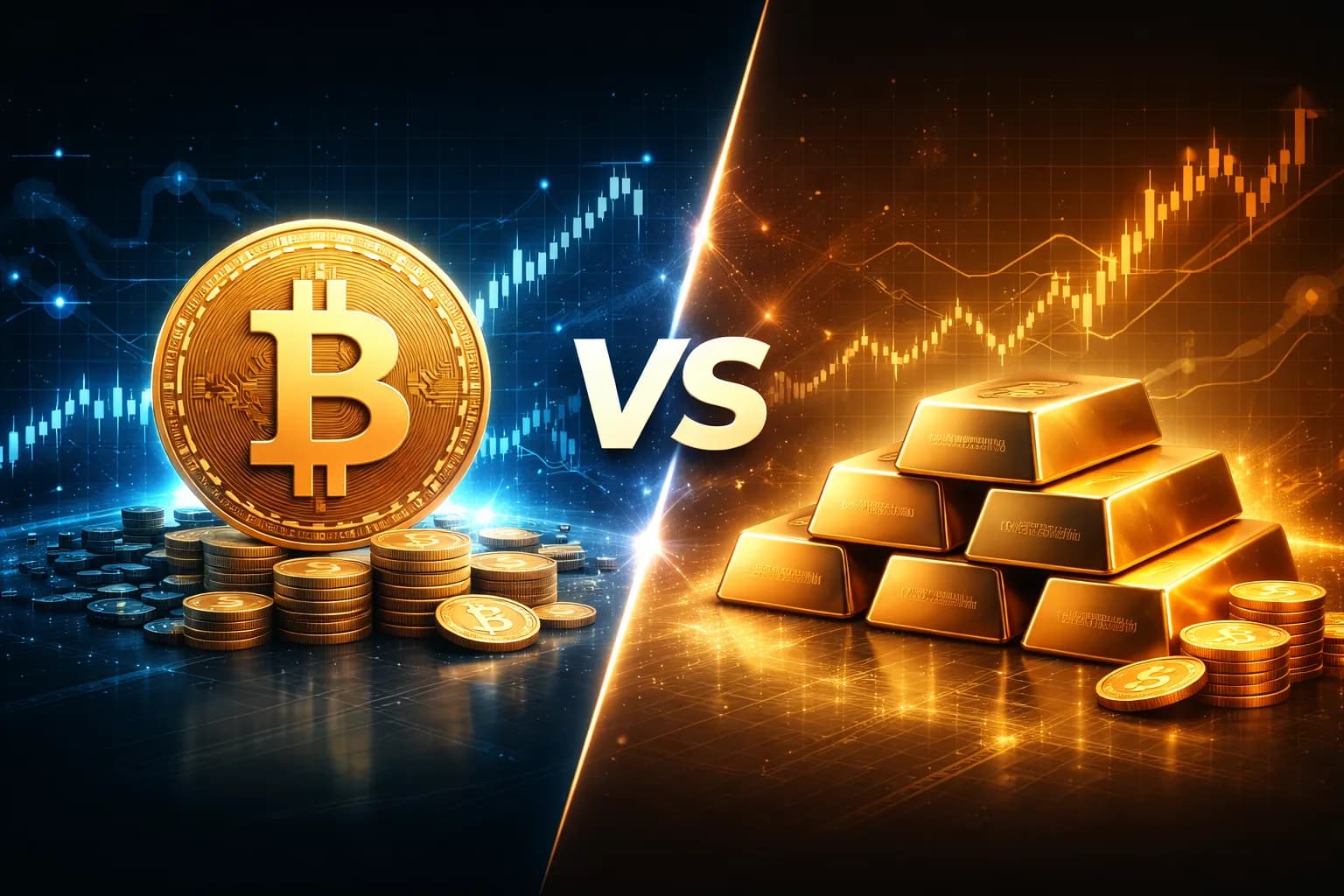 Bitcoin vs or : quel actif refuge choisir en 2026 ?