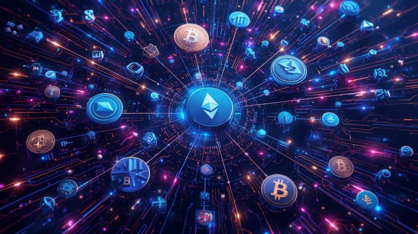 Illustration de l'article Diversification crypto : au-delà de Bitcoin et Ethereum en 2026