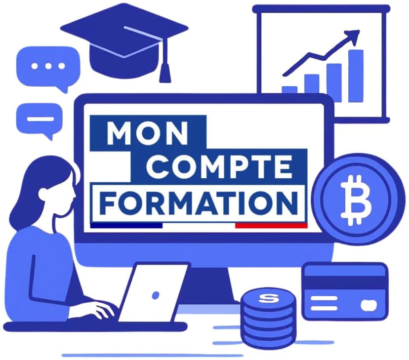 Illustration de l'article Formation crypto CPF : est-ce que ça existe et est-ce utile en 2026