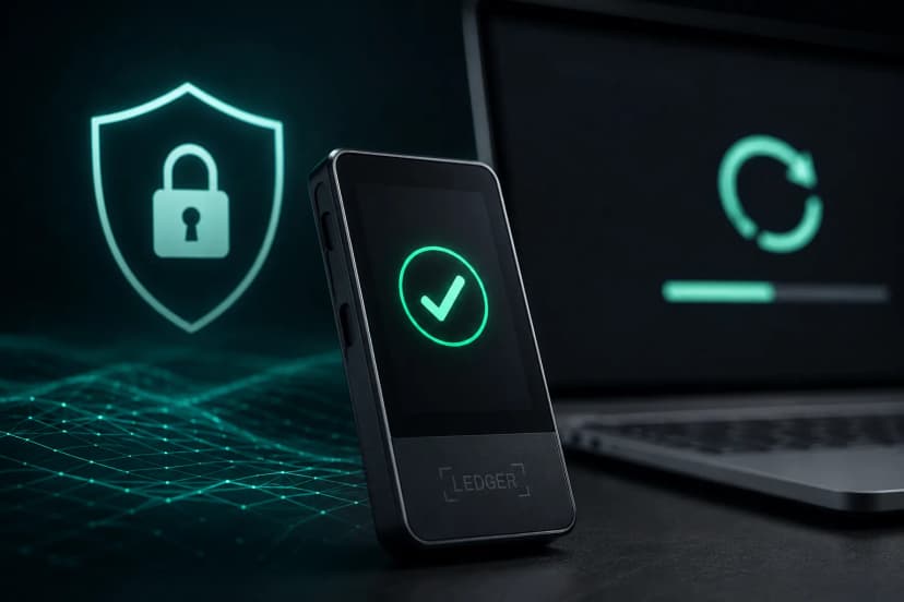 Illustration de l'article Ledger corrige une vulnérabilité Ethereum : mettez à jour maintenant