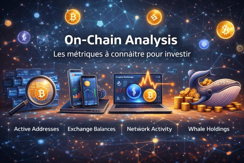 Illustration de l'article On-chain analysis : les metriques a connaitre pour investir
