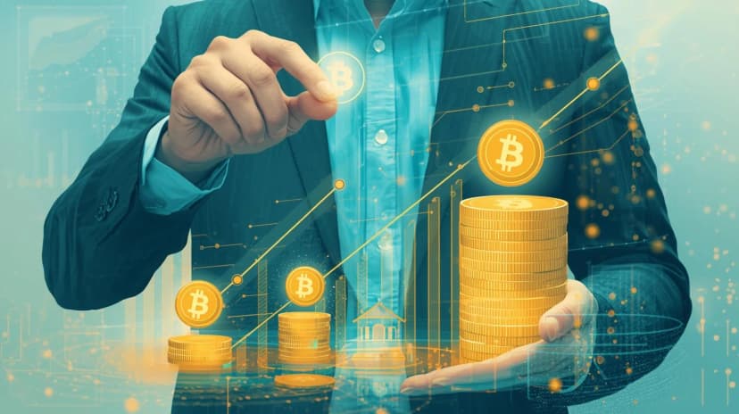 Image de l'article : Comment prendre ses profits en crypto sans tout vendre : guide stratégique Illustration de l'article Comment prendre ses profits en crypto sans tout vendre : guide stratégique
