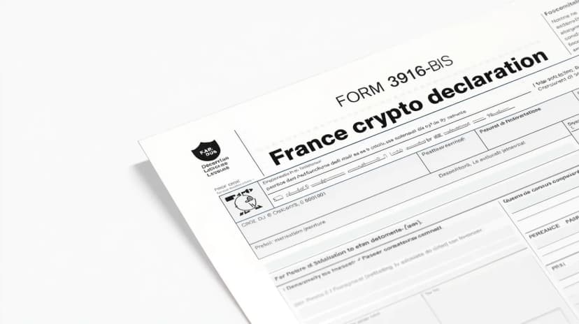 Image de l'article : Formulaire 3916-bis : Déclarer Ses Comptes Crypto Étrangers Illustration de l'article Formulaire 3916-bis : Déclarer Ses Comptes Crypto Étrangers