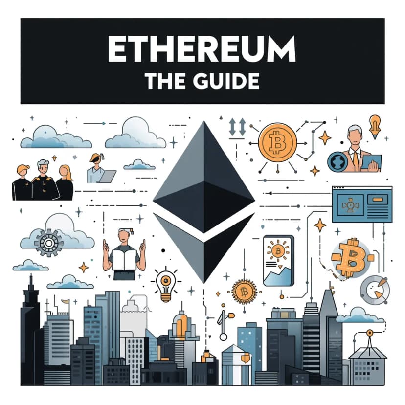 Image de l'article : Ethereum : le guide complet pour debutants en 2026 Illustration de l'article Ethereum : le guide complet pour debutants en 2026
