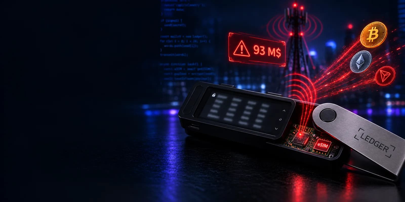 Ledger piégés : un implant espion vole 93 millions de dollars, ce qu'il faut savoir avant d'acheter un hardware wallet