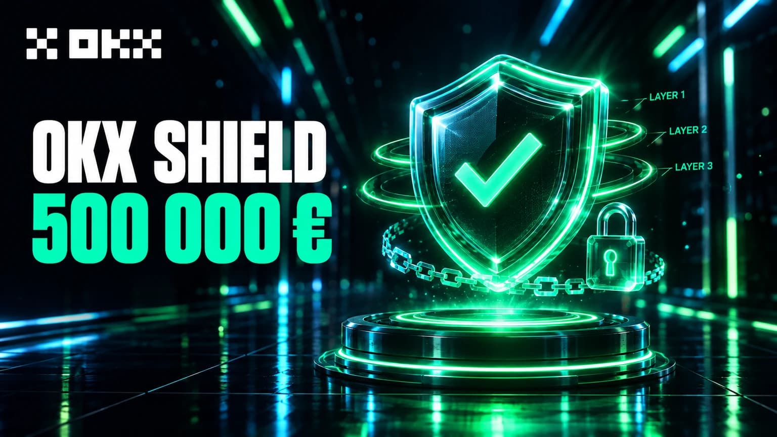 OKX Shield : la protection jusqu'à 500 000 € expliquée (et ce qu'elle ne couvre pas)