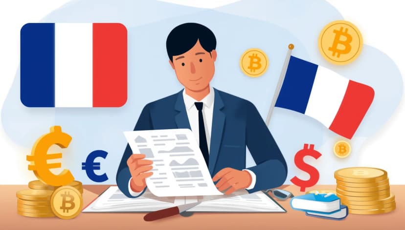 Image de l'article : Optimiser sa fiscalite crypto en France : strategies legales en 2026 Illustration de l'article Optimiser sa fiscalite crypto en France : strategies legales en 2026