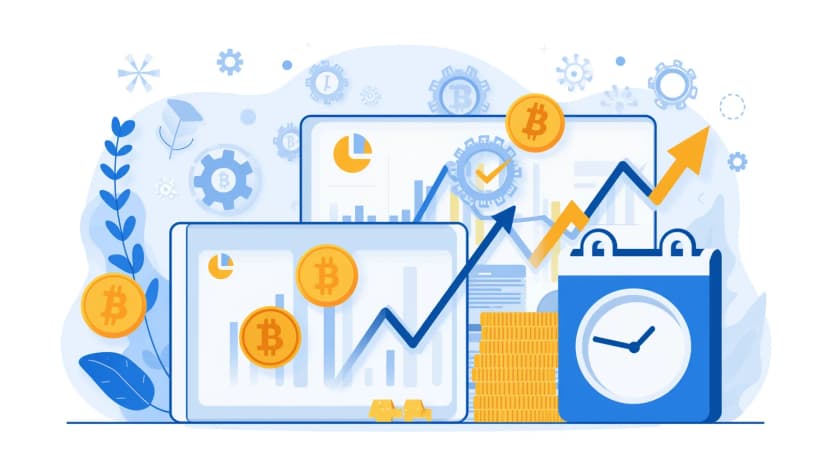 Image de l'article : Rebalancing portefeuille crypto : quand et comment le faire Illustration de l'article Rebalancing portefeuille crypto : quand et comment le faire