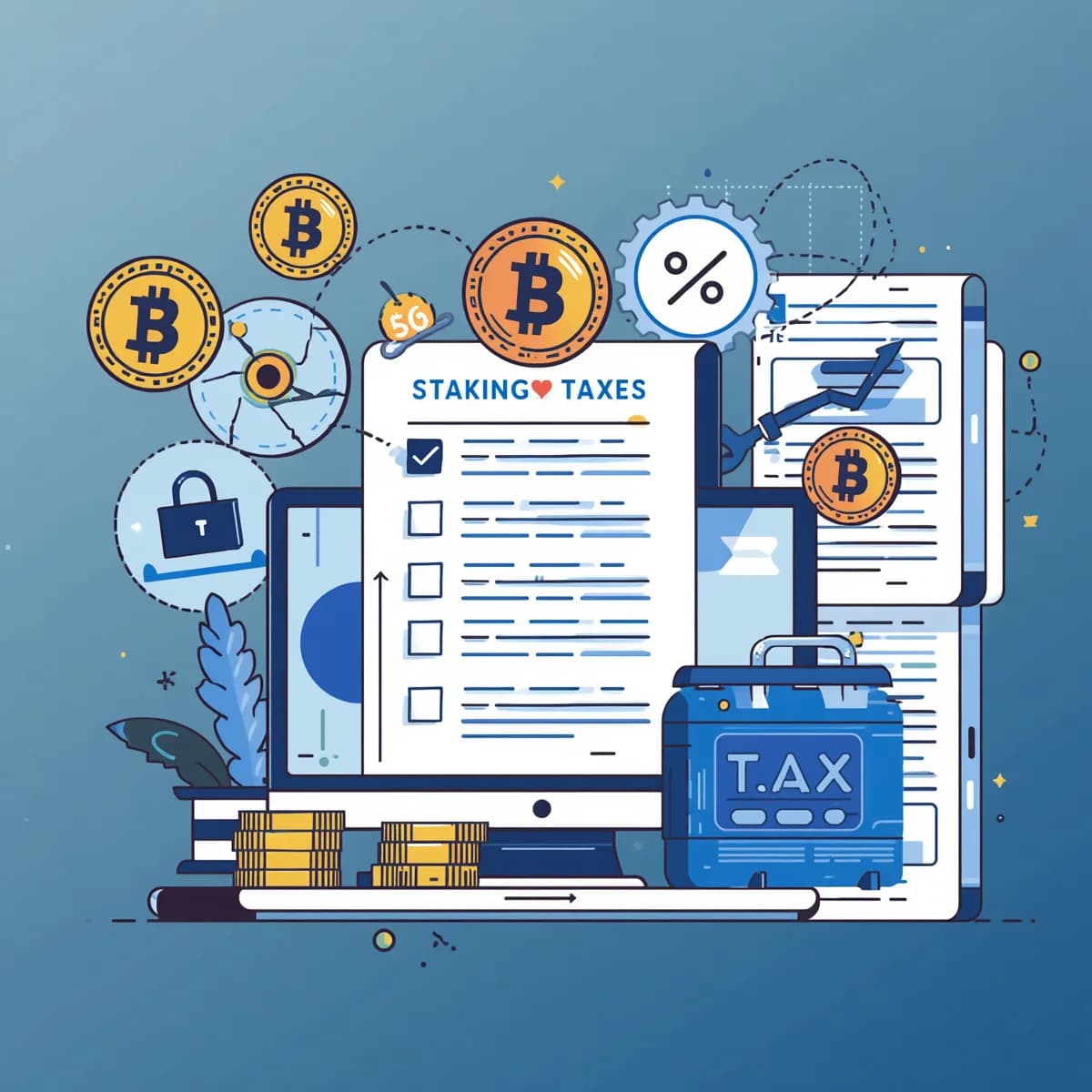 Staking et impots : comment declarer ses revenus de staking en 2026