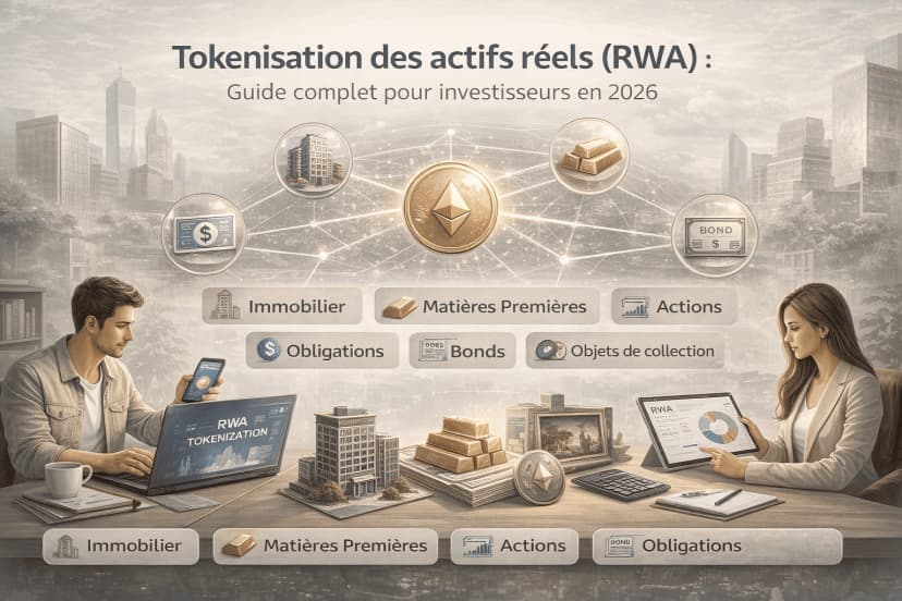 Tokenisation des actifs réels (RWA) : guide complet pour investisseurs en 2026