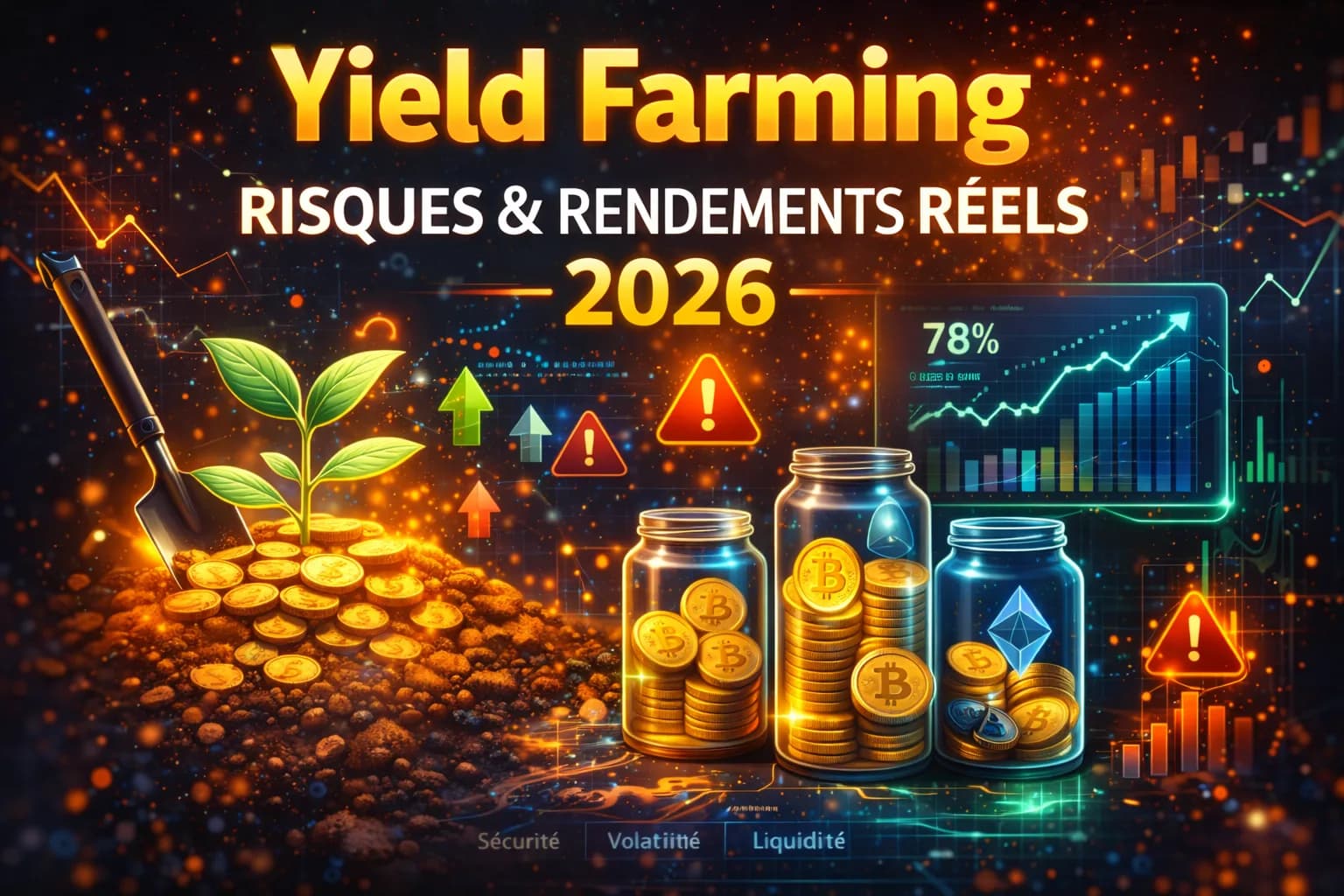 Yield farming : risques et rendements reels en 2026